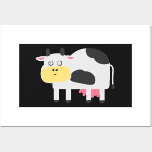 Moo-Moo Silly Cow | Lilla The Lamb Posters and Art